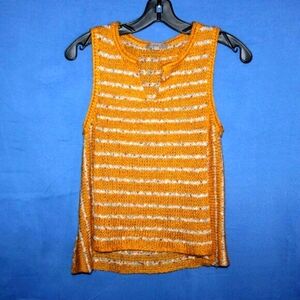 Wonderly Striped Knit Tank Top S